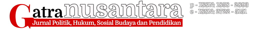 Jurnal GatraNusantara